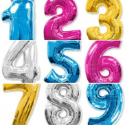 Фольгированные цифры